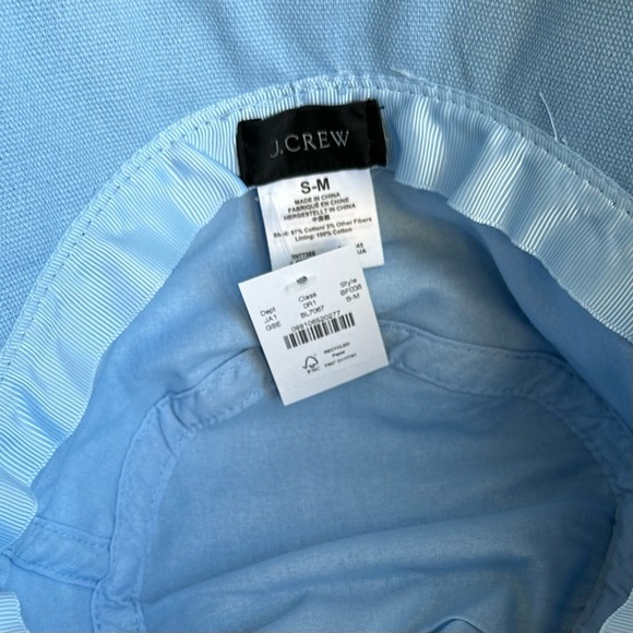 J. Crew Bucket Hat • Blue •NWT - Picture 5 of 5